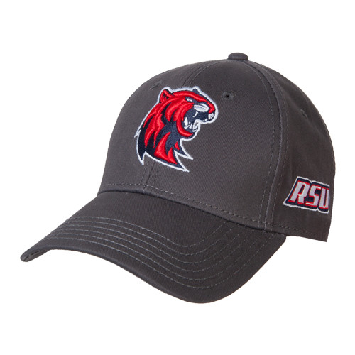  Charcoal Structured Adjustable Pro Style Hat - Official Logo