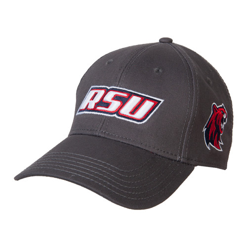  Charcoal Structured Adjustable Pro Style Hat - RSU