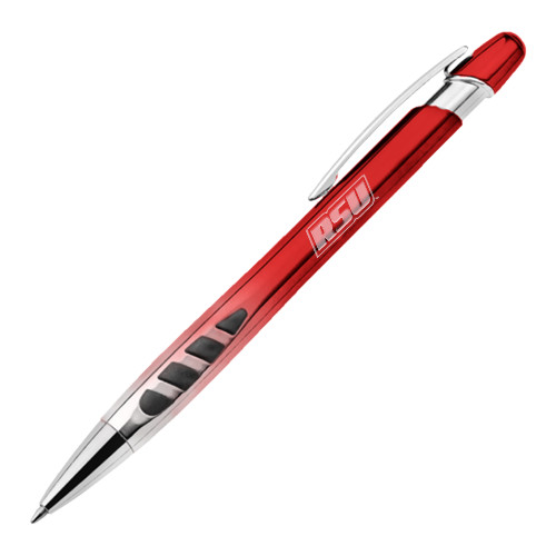  Veneno Metallic Red Pen w/Blue Ink - RSU Engraved