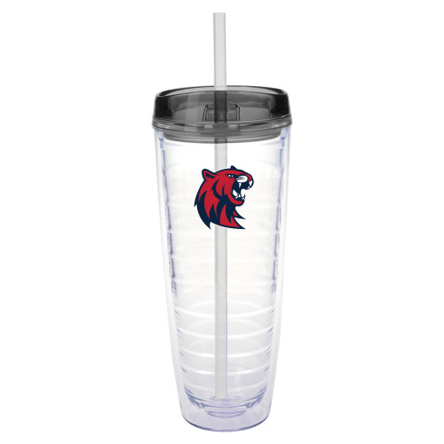  Tritan Double Wall Tumbler w/Charcoal Top 26oz - Official Logo