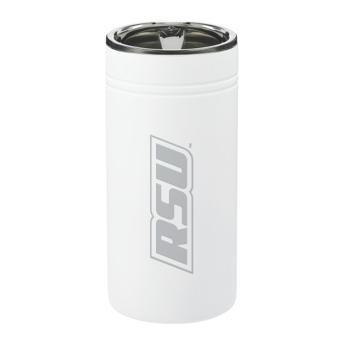  Sherpa Vacuum White Tumbler & Insulator 12oz - RSU Engraved