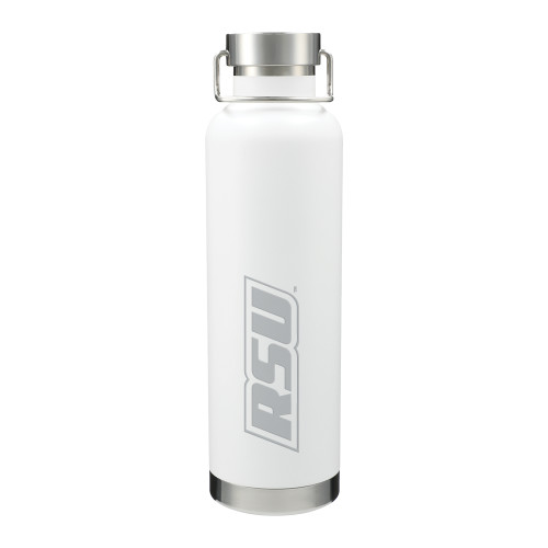  Thor Copper Vacuum Insulated White Bottle 32oz - RSU Engraved