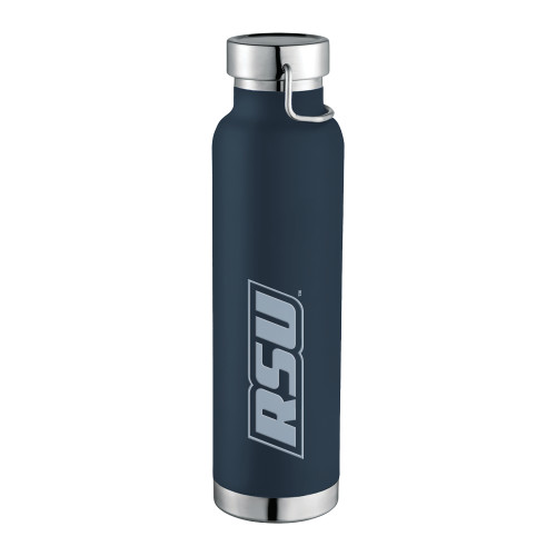  Thor Copper Vacuum Insulated Navy Bottle 22oz - RSU Engraved