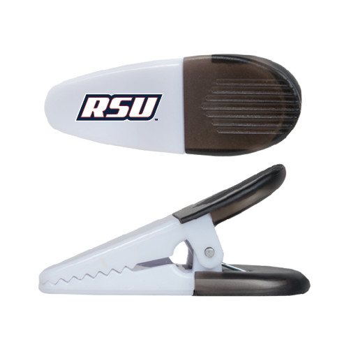  White Crocodile Clip/Magnet - RSU