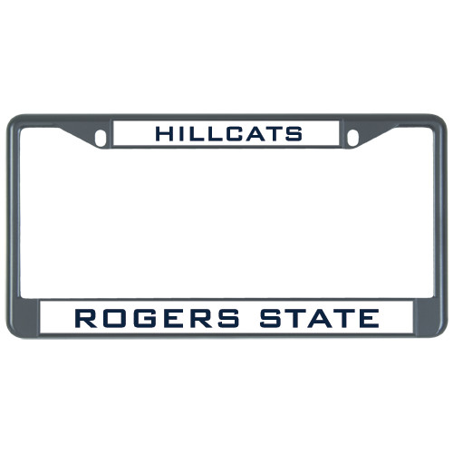  Metal License Plate Frame in Black - Mascot