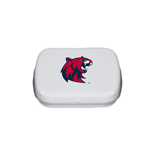  White Rectangular Peppermint Tin - Official Logo