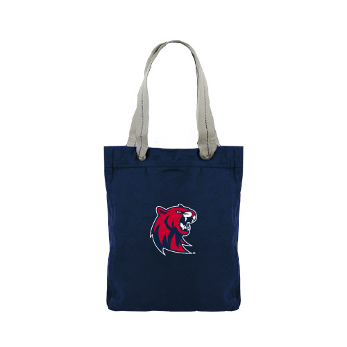 Allie Navy Canvas Tote - Official Logo