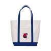Thumbnail image for  Contender White/Navy Canvas Tote