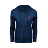 Thumbnail image for  ENZA Womens Navy Fleece Full Zip Hoodie