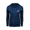 Thumbnail image for  ENZA Womens Navy Fleece Full Zip Hoodie