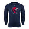 Thumbnail image for  Under Armour Navy Long Sleeve Tech Tee