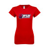 Thumbnail image for  Next Level Womens Red Boyfriend Tee