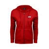 Thumbnail image for  ENZA Womens Red Fleece Full Zip Hoodie