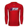 Thumbnail image for  Under Armour Red Long Sleeve Tech Tee