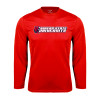 Thumbnail image for  Red Performance Long Sleeve Shirt