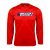 Thumbnail image for  Red Performance Long Sleeve Shirt