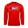Thumbnail image for  Red Performance Long Sleeve Shirt