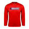 Thumbnail image for  Red Performance Long Sleeve Shirt