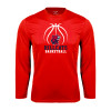 Thumbnail image for  Red Performance Long Sleeve Shirt