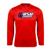 Thumbnail image for  Red Performance Long Sleeve Shirt