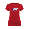 Thumbnail image for  Womens Red Performance Tee