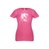 Thumbnail image for  Next Level Girls Fuchsia Fashion Fit T Shirt