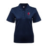 Thumbnail image for  Womens Silk Touch Navy Pique Polo