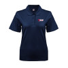 Thumbnail image for  Womens Silk Touch Navy Pique Polo