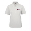 Thumbnail image for  Womens Silk Touch White Pique Polo