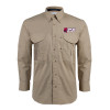 Thumbnail image for  Khaki Fishing Shirt Performance Long Sleeve