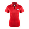 Thumbnail image for  Womens Red Performance Fine Jacquard Polo