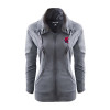 Thumbnail image for  Womens Charcoal Sport Wick Stretch Full Zip Jacket