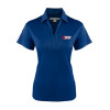 Thumbnail image for  Womens Navy Performance Fine Jacquard Polo