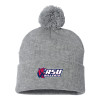 Thumbnail image for  Sportsman Heather Grey Pom Pom Cuffed Beanie
