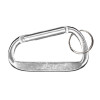 Thumbnail image for  Silver Carabiner with Split Ring