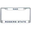 Thumbnail image for  Dad Metal License Plate Frame in Chrome