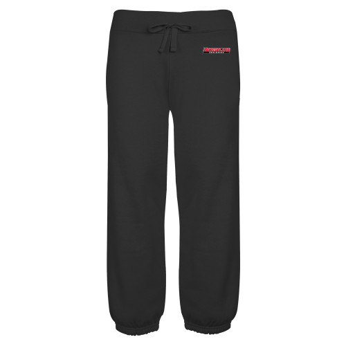  ENZA Womens Black Banded Fleece Capri - Rensselaer Engineers