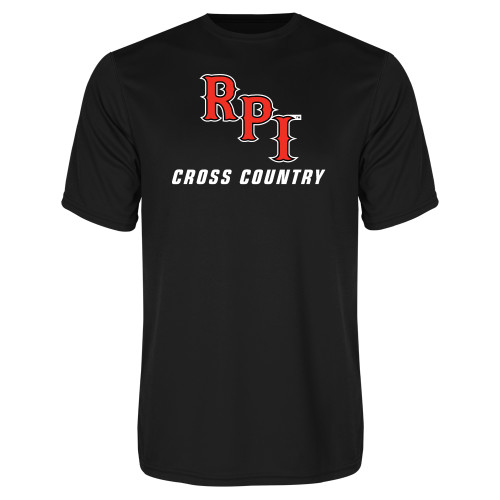  Black Performance Tee - Cross Country