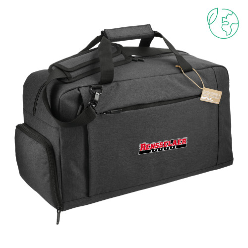  Aft Recycled PET 21 Inch Charcoal Duffel - Rensselaer Engineers