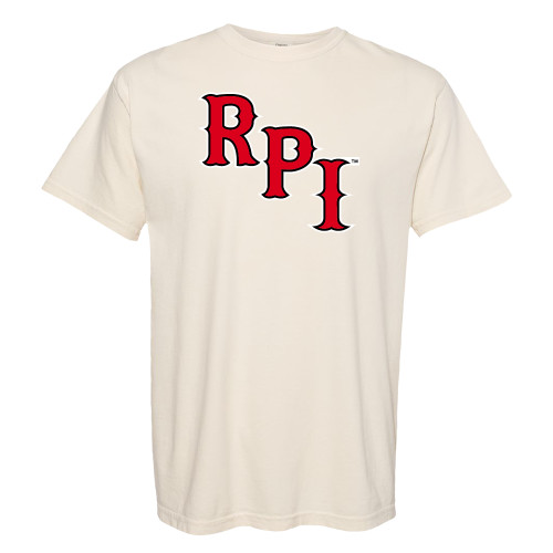RPI Comfort Colors Ivory T Shirt