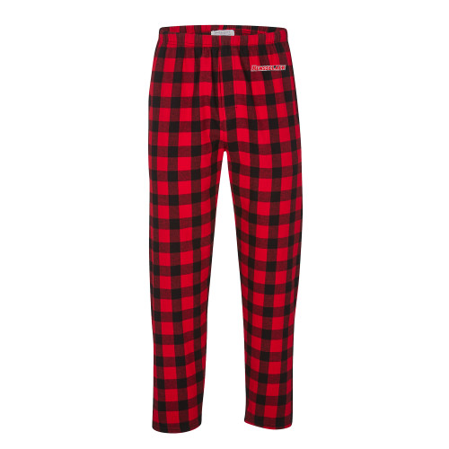  Boxercraft Red/Black Buffalo Unisex Flannel Pajama Pant - Rensselaer