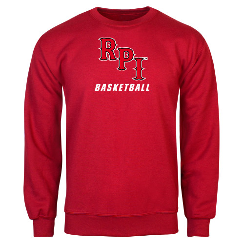  Red Fleece Crew - Basketball