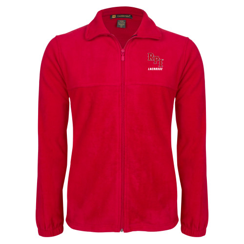  Red Fleece Full Zip Jacket - Lacrosse