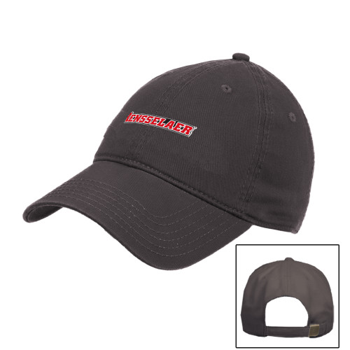  Charcoal Unstructured Adjustable Low Profile Hat - Rensselaer