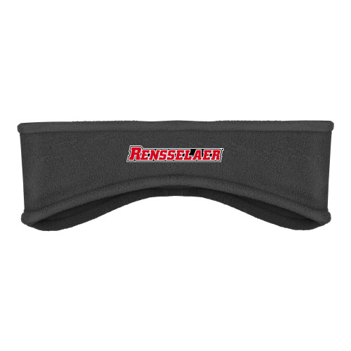  Charcoal Stretch Fleece Headband - Rensselaer