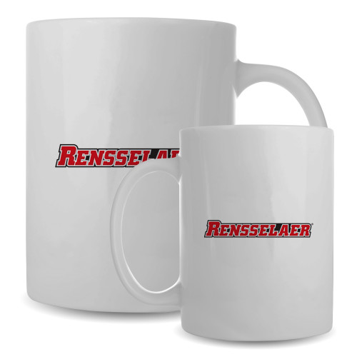  Full Color White Mug 15oz - Rensselaer