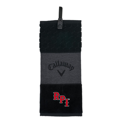  Callaway Black Trifold Towel - RPI
