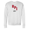 Thumbnail image for  Bella + Canvas White Fleece Crew