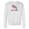 Thumbnail image for  Bella + Canvas White Fleece Crew