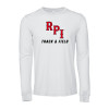 Thumbnail image for  Bella + Canvas White Jersey Cotton Long Sleeve T Shirt